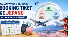 Kapan Waktu Terbaik Booking Tiket ke Jepang Agar Lebih Hemat