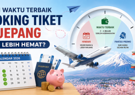 Kapan Waktu Terbaik Booking Tiket ke Jepang Agar Lebih Hemat