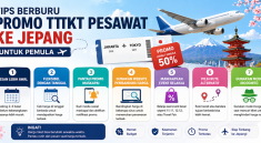 Tips Berburu Promo Tiket Pesawat ke Jepang untuk Pemula