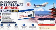 Cara Mendapatkan Tiket Pesawat ke Jepang di Bawah 5 Juta