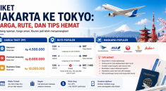 Tiket Jakarta ke Tokyo Harga Rute dan Tips Hemat