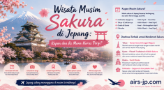 Wisata Musim Sakura di Jepang Kapan dan Ke Mana Harus Pergi