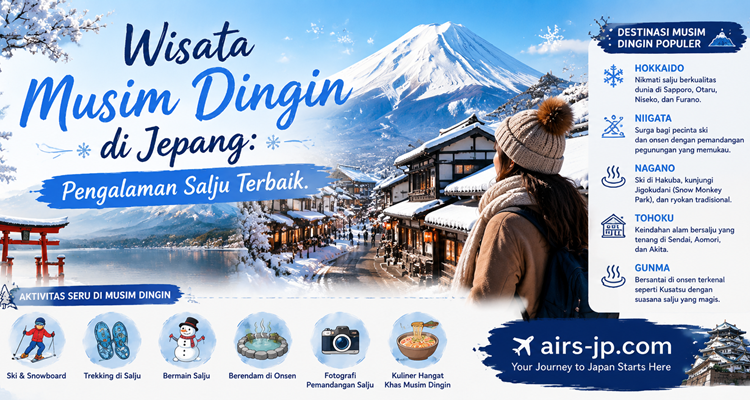 Wisata Musim Dingin di Jepang Pengalaman Salju Terbaik