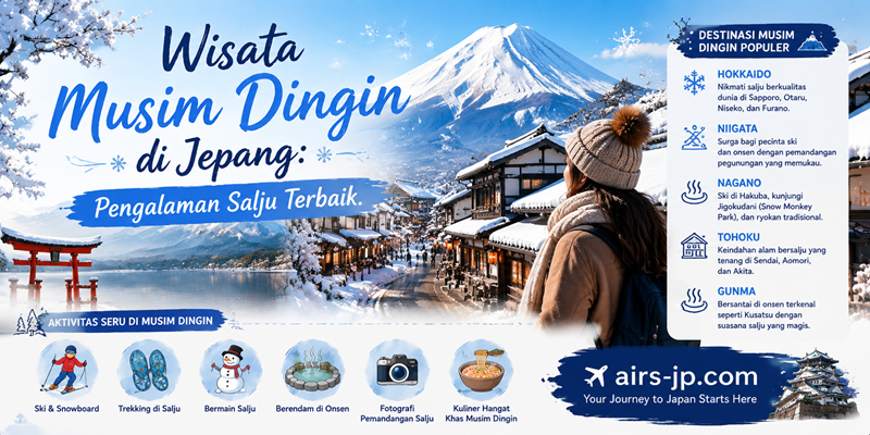 Wisata Musim Dingin di Jepang Pengalaman Salju Terbaik