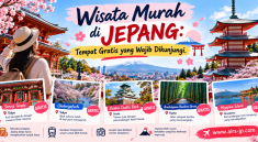 Wisata Murah di Jepang Tempat Gratis yang Wajib Dikunjungi